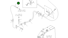 Шланг 07288-00733 Komatsu