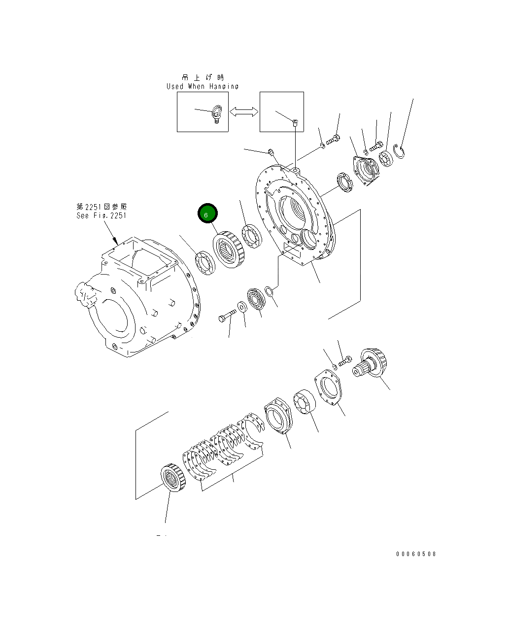 Шестерня 154-15-33211 Komatsu
