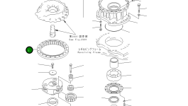 Шестерня 208-26-52210 Komatsu