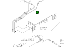Шланг 07287-01017 Komatsu