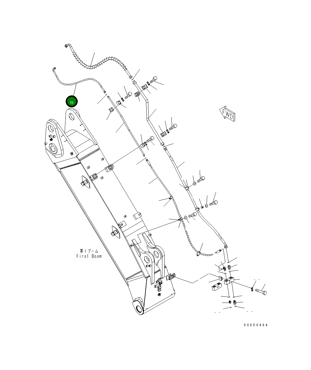 Шланг 02763-20313 Komatsu