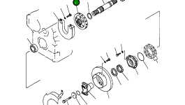 Шестерня 419-15-13810 Komatsu