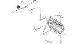Шланг 02762-003A5 Komatsu