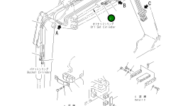 Шланг 20U-62-21362 Komatsu