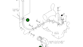 Шланг 07288-01024 Komatsu