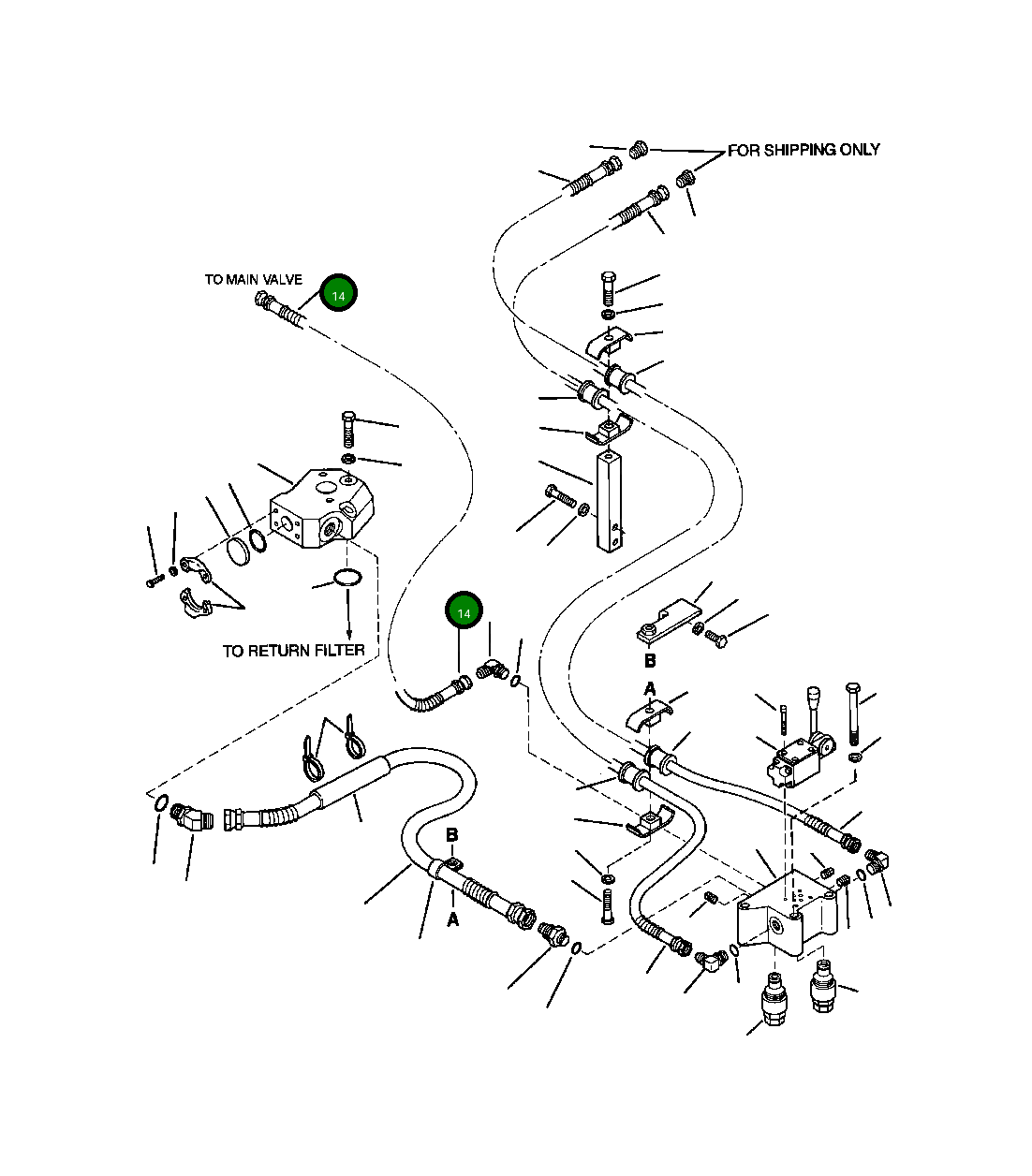 Шланг 07096-20310 Komatsu