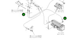 Шланг 20C-62-34410 Komatsu