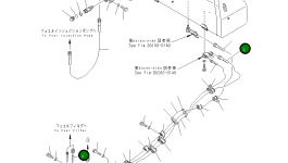 Шланг 07103-A0338 Komatsu