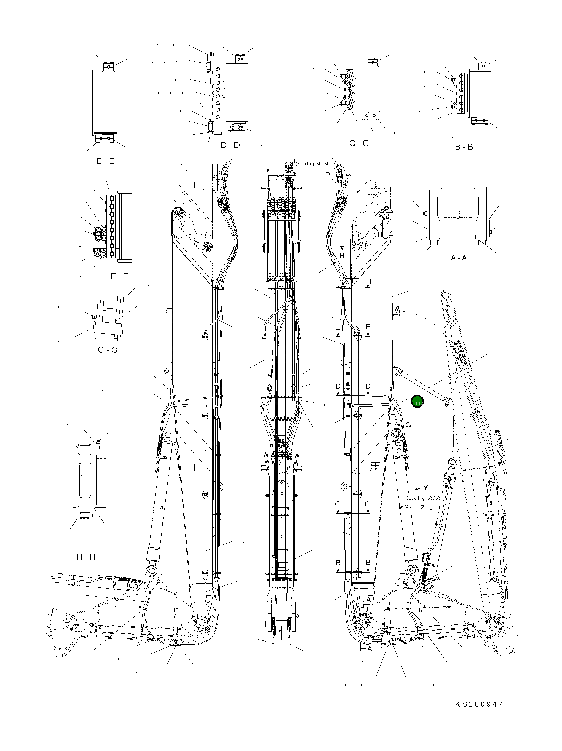 Шланг 02753-00617 Komatsu
