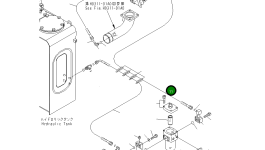 Шланг 02754-00432 Komatsu