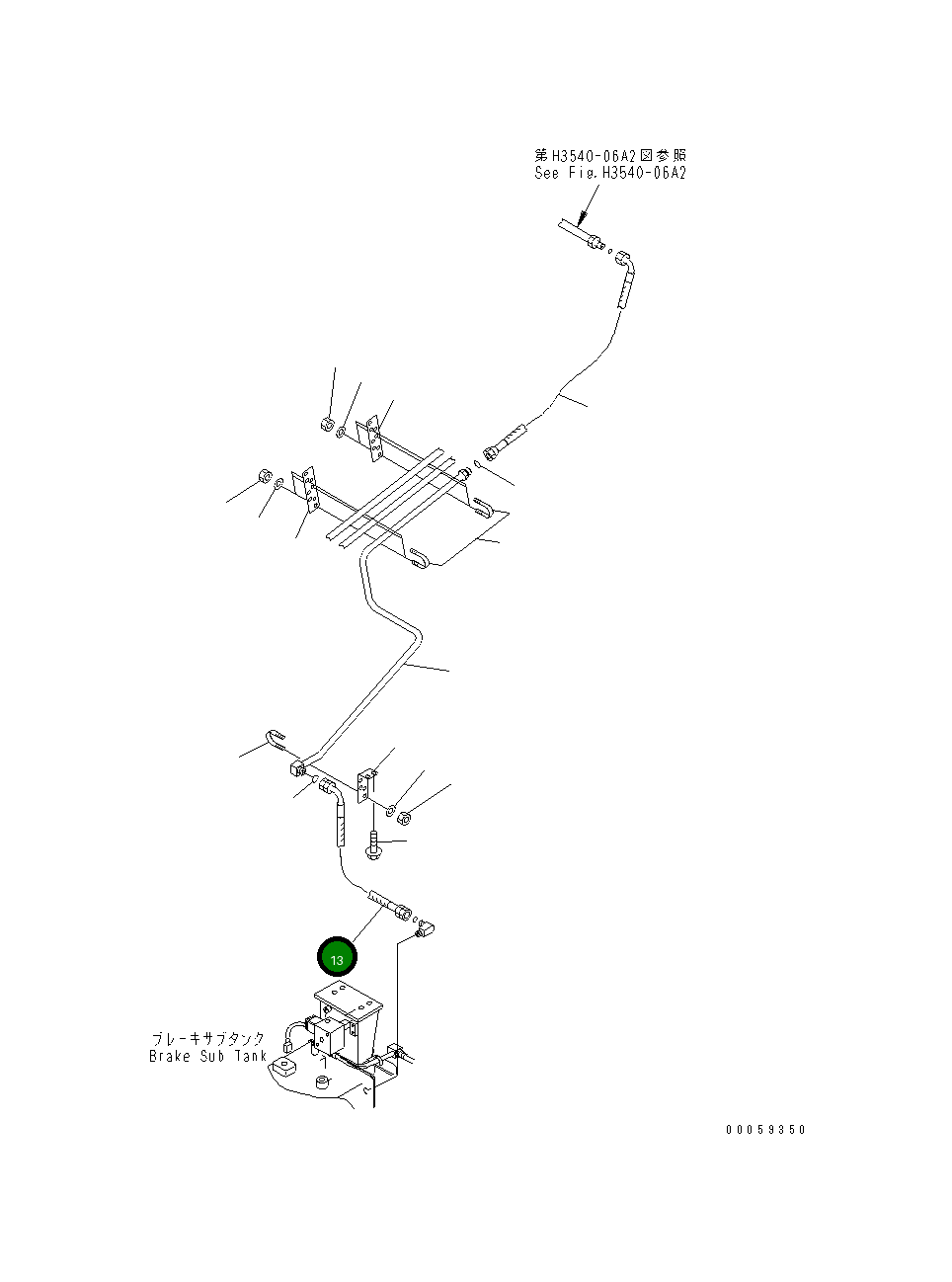 Шланг 02763-005A4 Komatsu