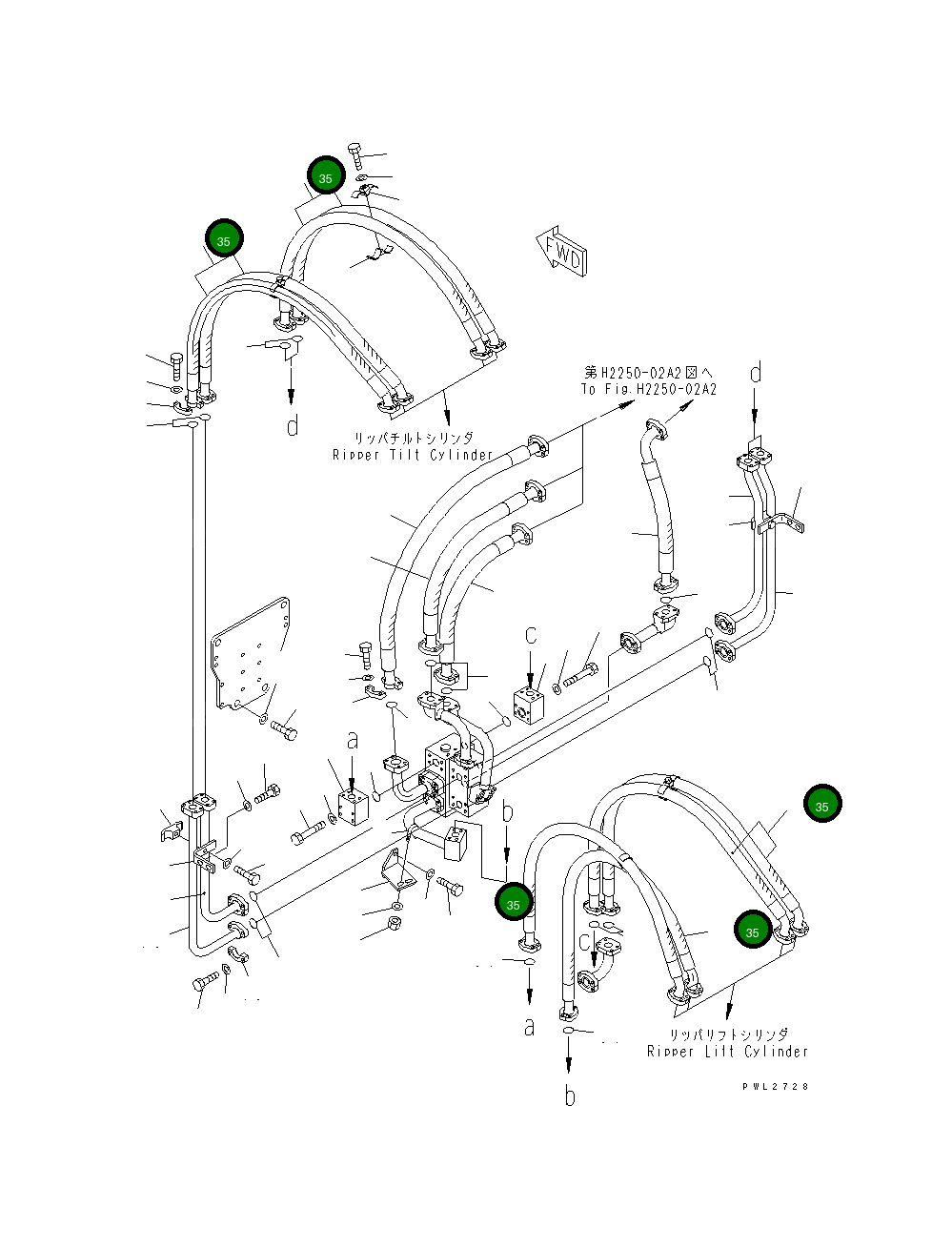 Шланг 07115-01015 Komatsu