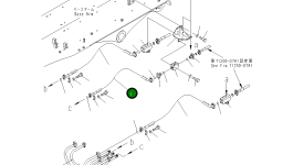 Шланг 07097-00613 Komatsu