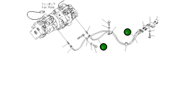 Шланг 195-03-64640 Komatsu