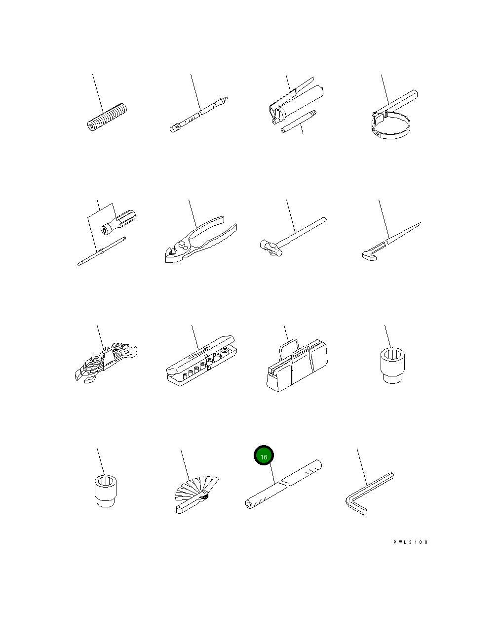 Шланг 07287-01413 Komatsu