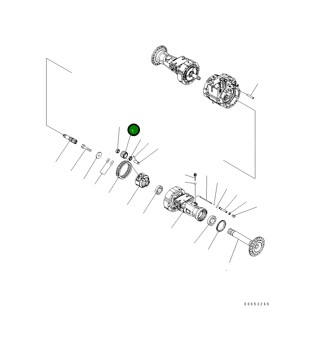 Шестерня 423-22-32630 Komatsu