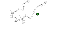 Шланг 02777-204A8 Komatsu