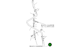 Шланг 07260-43250 Komatsu