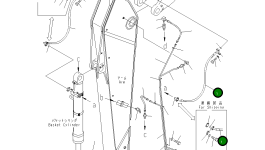 Шланг 07073-21A28 Komatsu