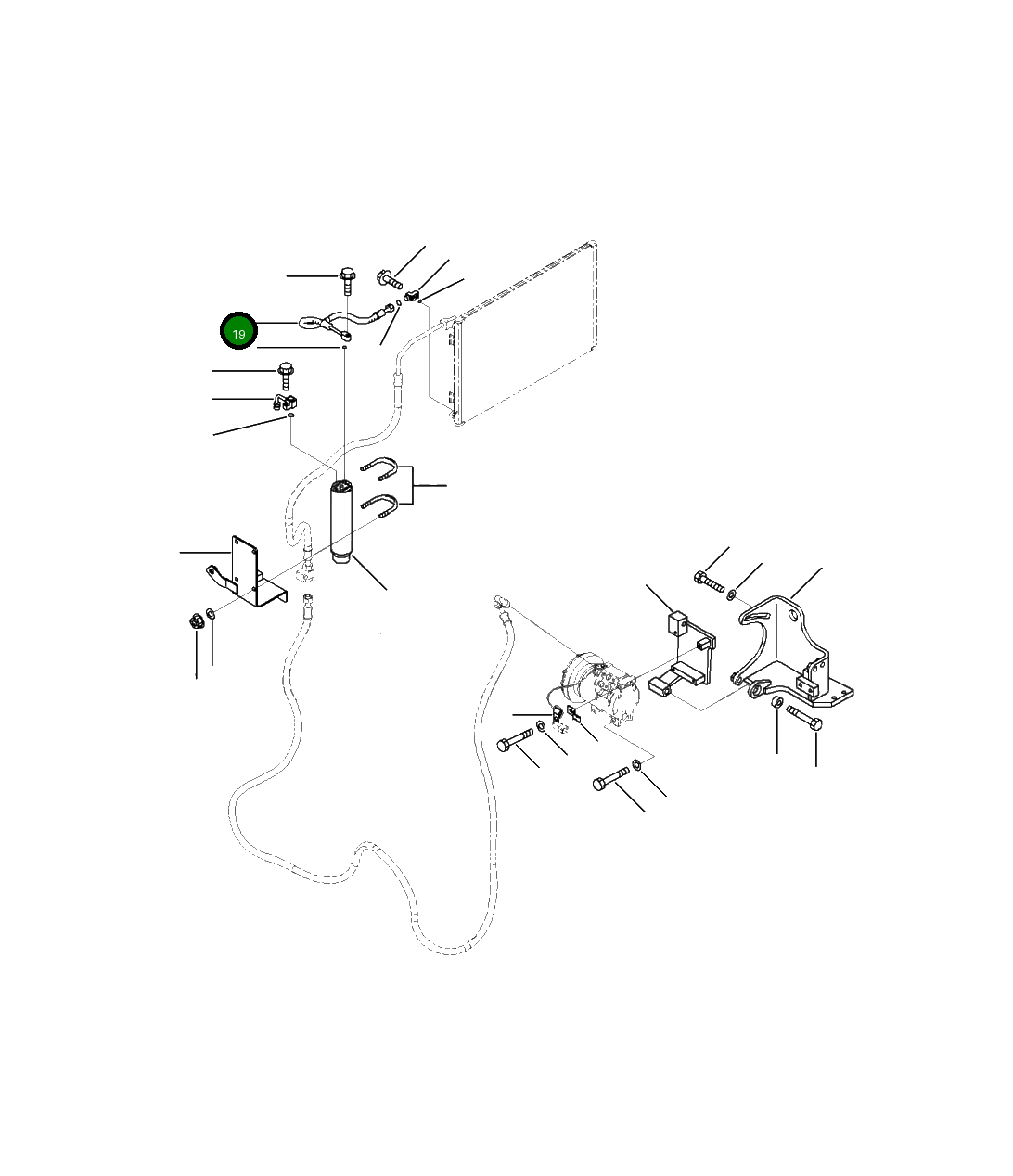 Шланг 207-979-4282 Komatsu