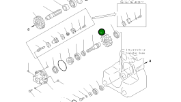 Шестерня 23E-15-13220 Komatsu