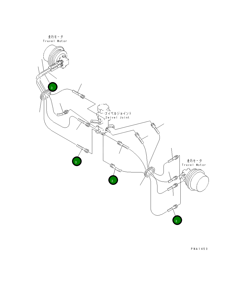Шланг 20U-62-21120 Komatsu