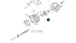 Шестерня 415-17-22311 Komatsu
