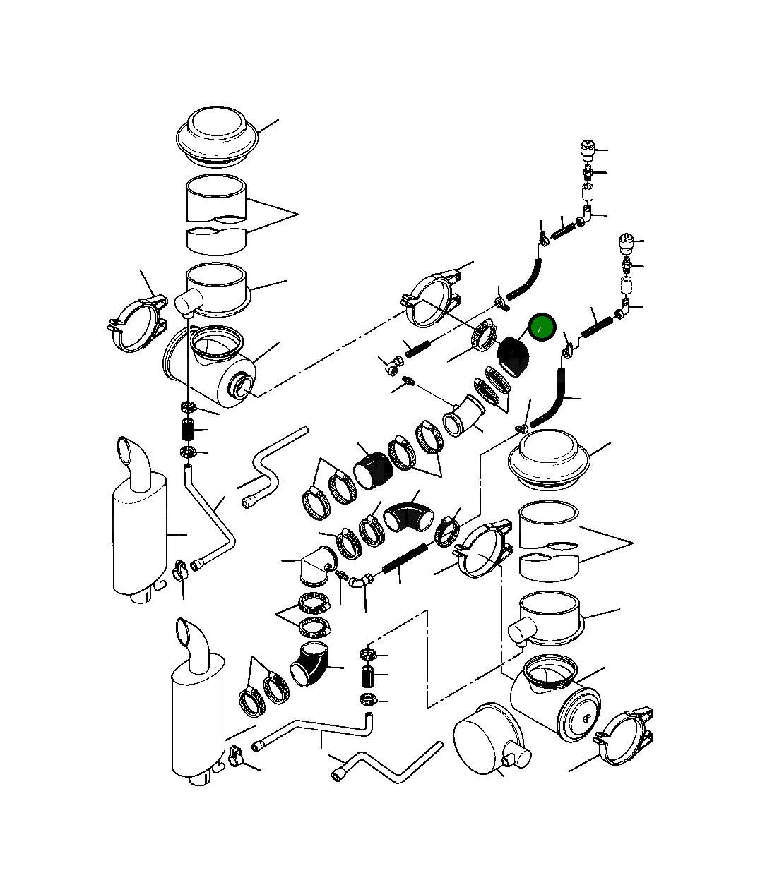 Шланг 1134 148 C1 Komatsu