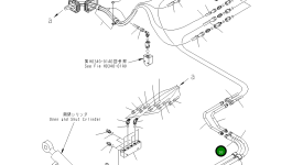 Шланг 07631-A0422 Komatsu