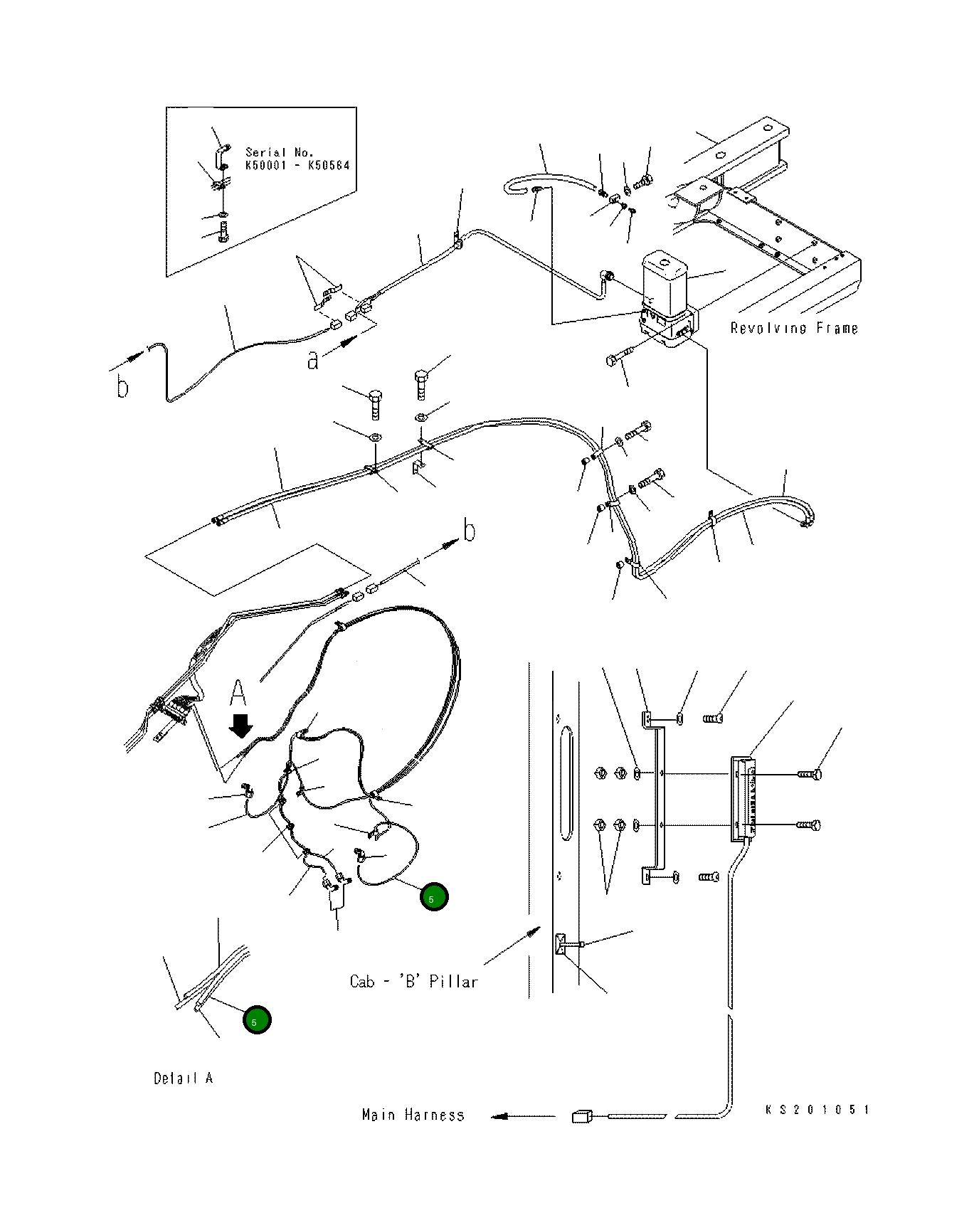 Шланг 208-70-K2930 Komatsu