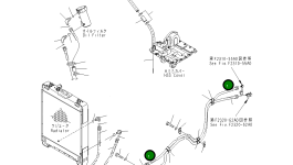 Шланг 14X-Z16-2710 Komatsu