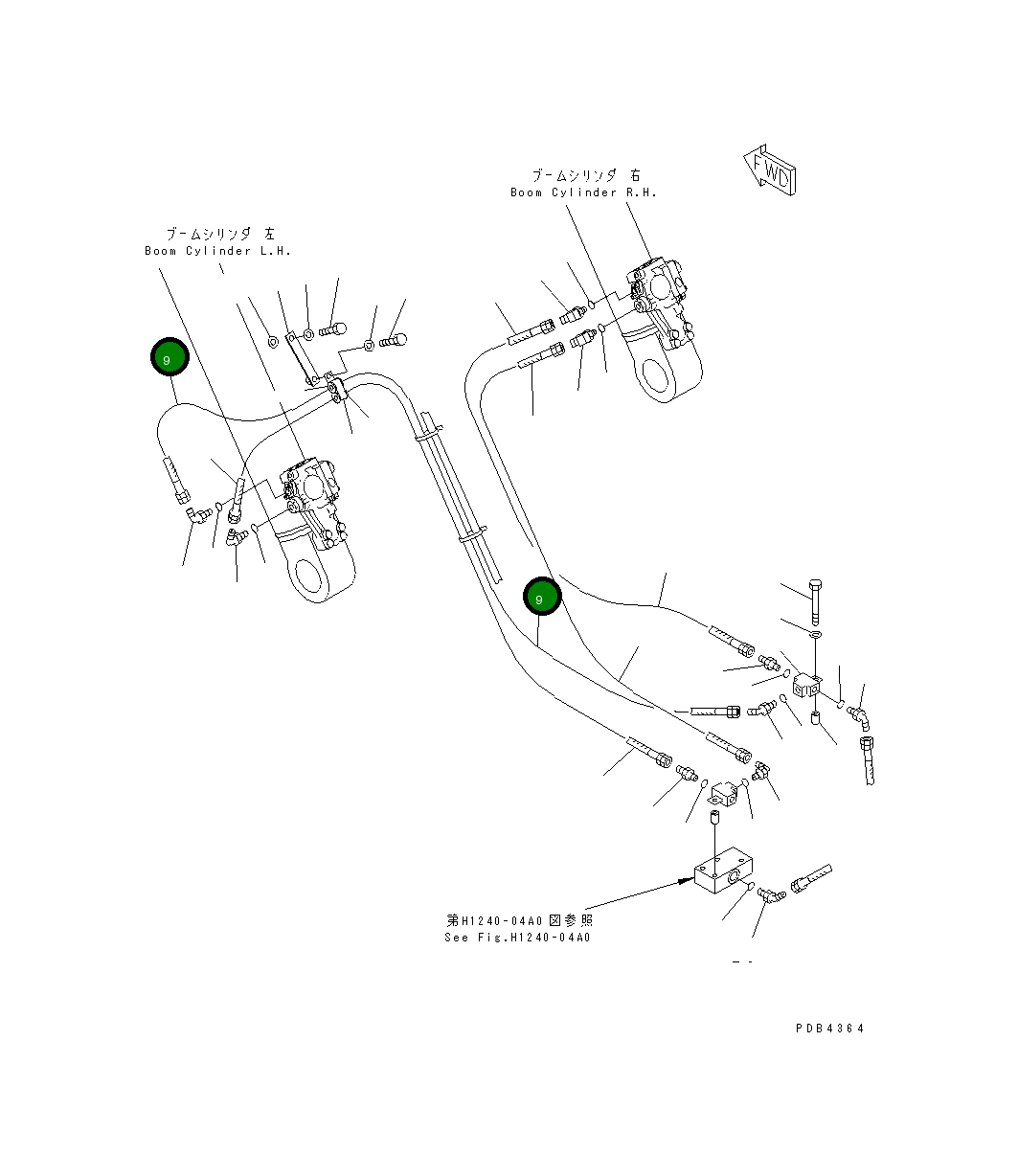 Шланг 207-62-K2230 Komatsu