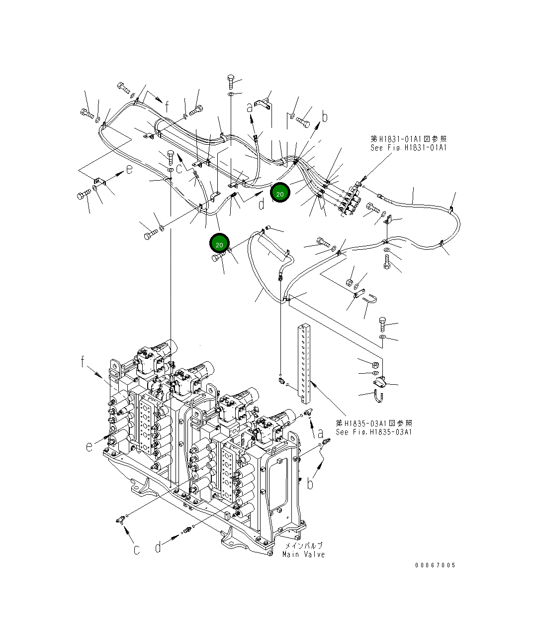 Шланг 02760-00346 Komatsu