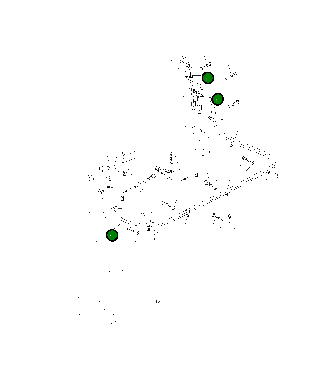 Шланг 208-01-22931 Komatsu