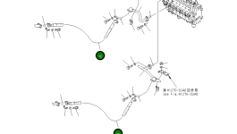 Шланг 206-970-K390 Komatsu