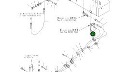 Шланг 07103-A0237 Komatsu
