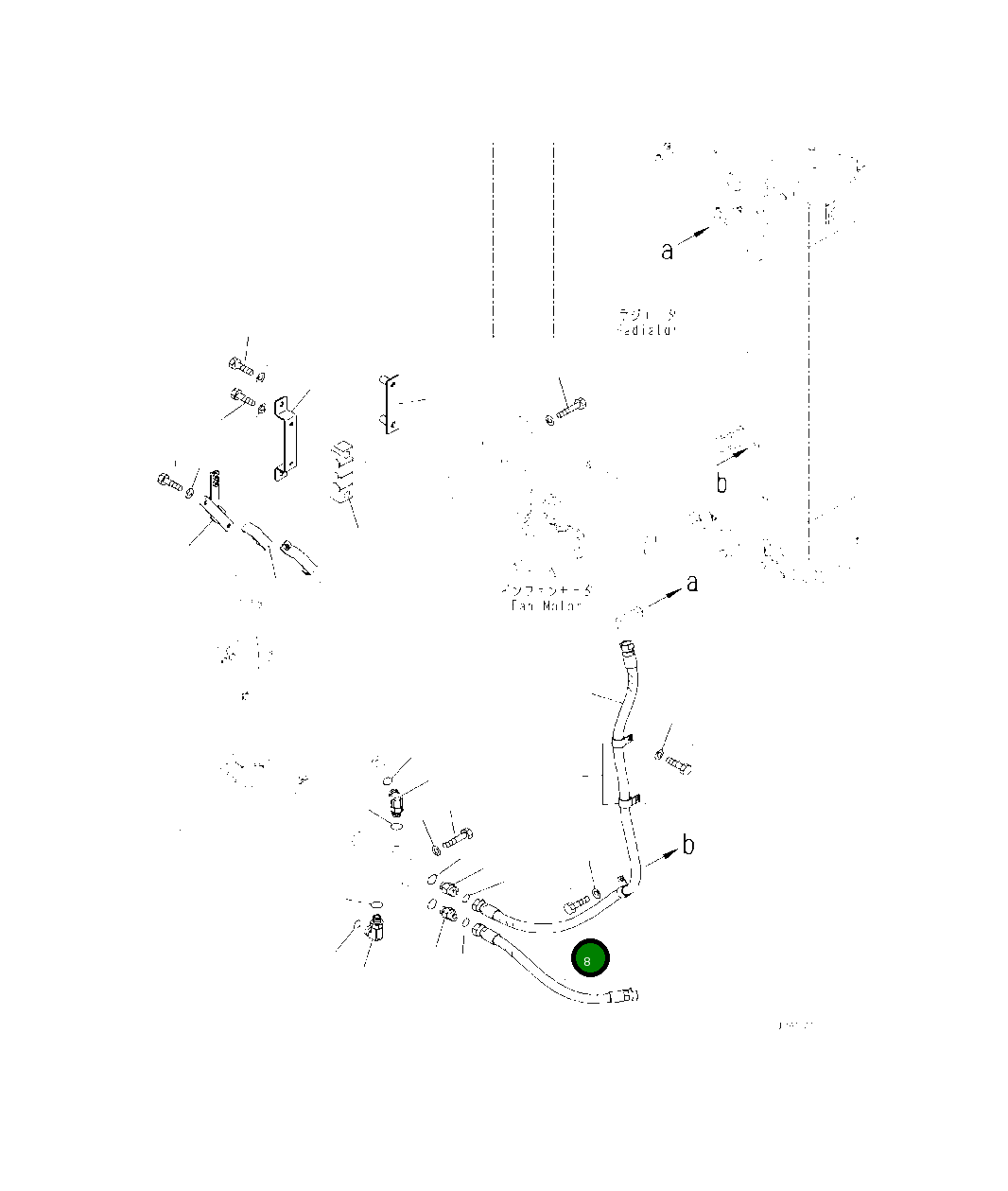 Шланг 02774-006A5 Komatsu