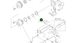 Шестерня 6222-25-3450 Komatsu