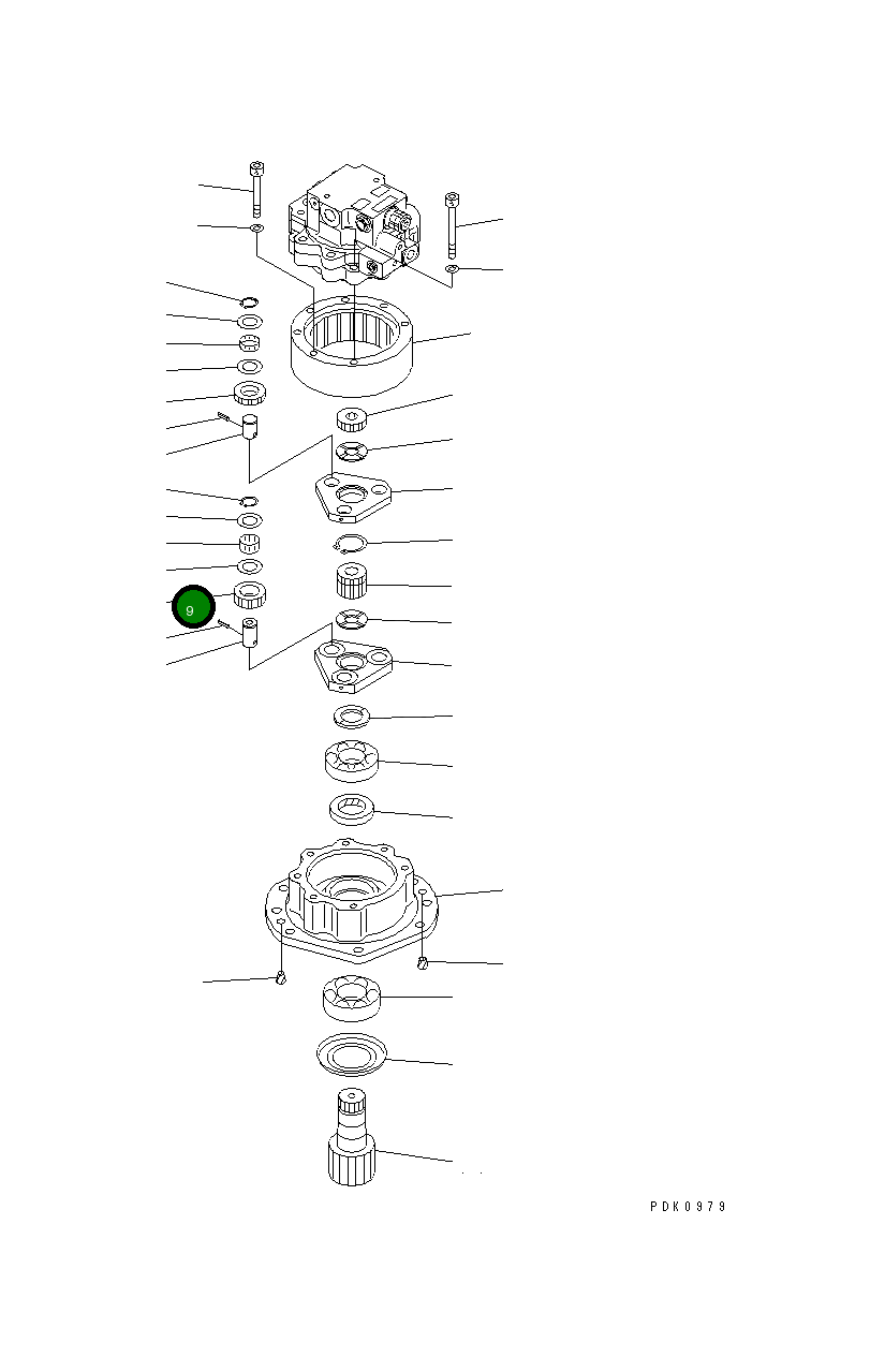 Шестерня 20S-26-81140 Komatsu