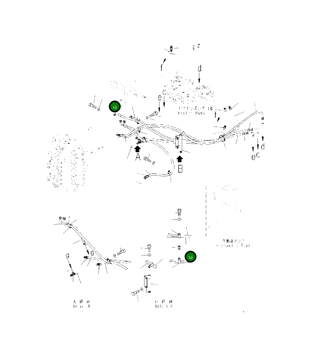 Шланг 208-62-27580 Komatsu