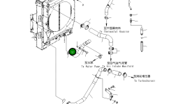 Шланг 20Y-03-42250 Komatsu