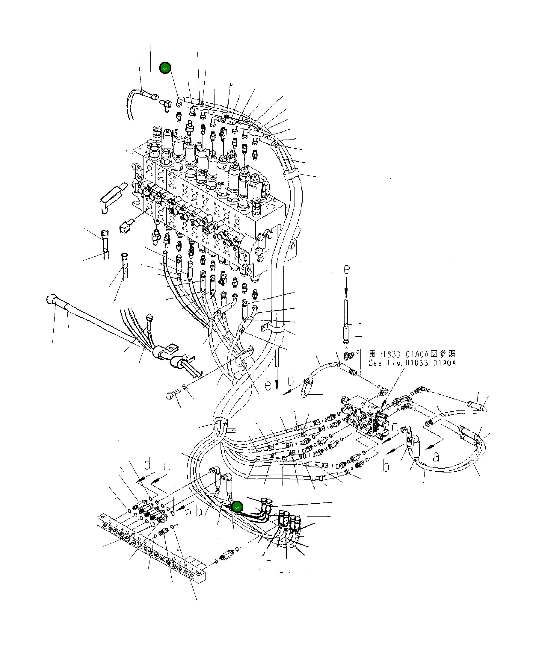 Шланг 02761-00228 Komatsu