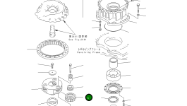 Шестерня 208-26-52160 Komatsu