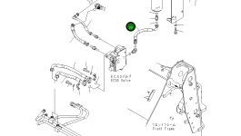 Шланг 02754-00504 Komatsu