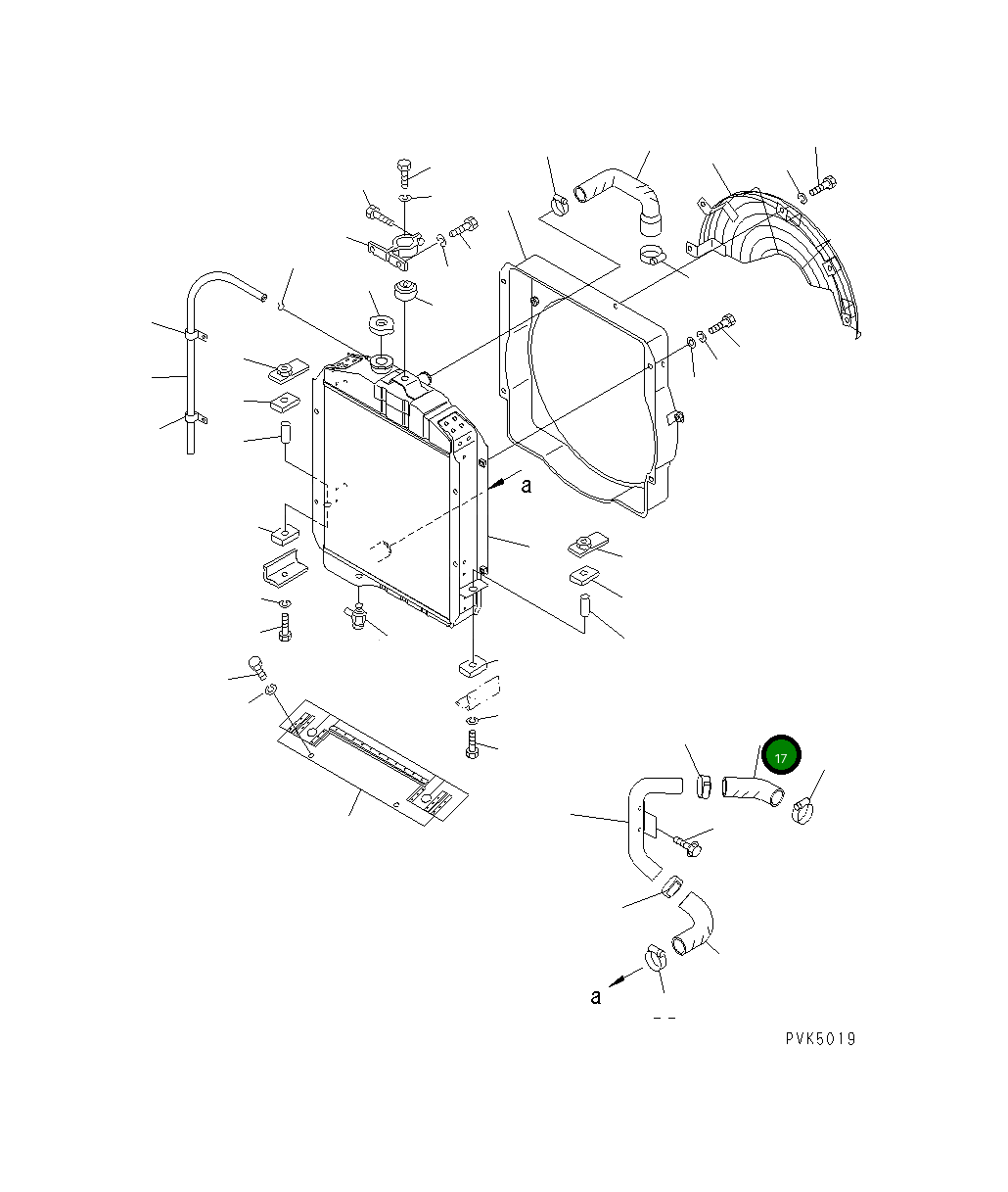 Шланг 104-03-41130 Komatsu