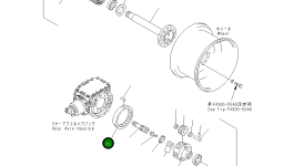 Шестерня 418-22-12541 Komatsu