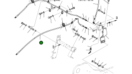 Шланг 20Y-62-54450 Komatsu