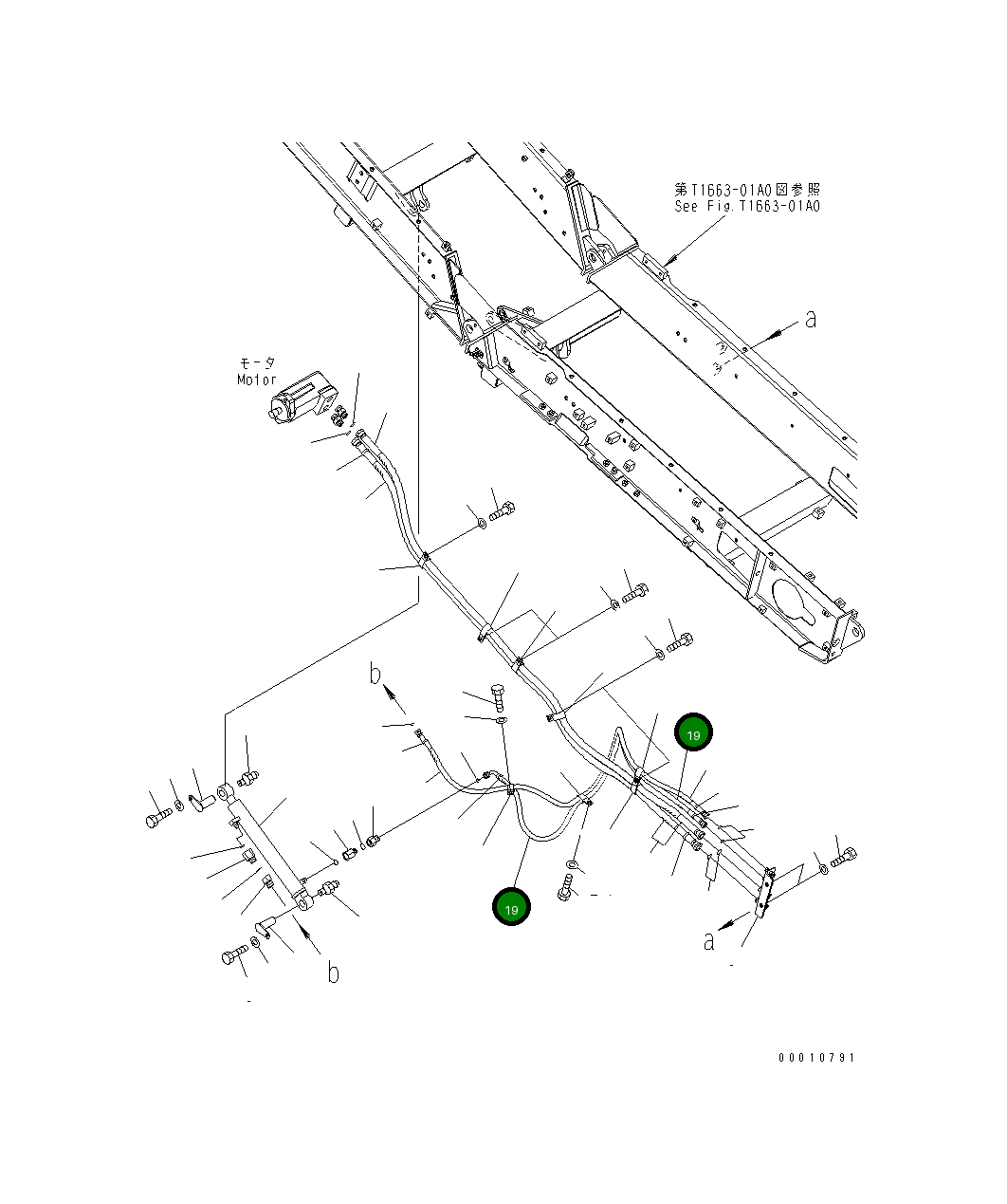 Шланг 02754-00216 Komatsu