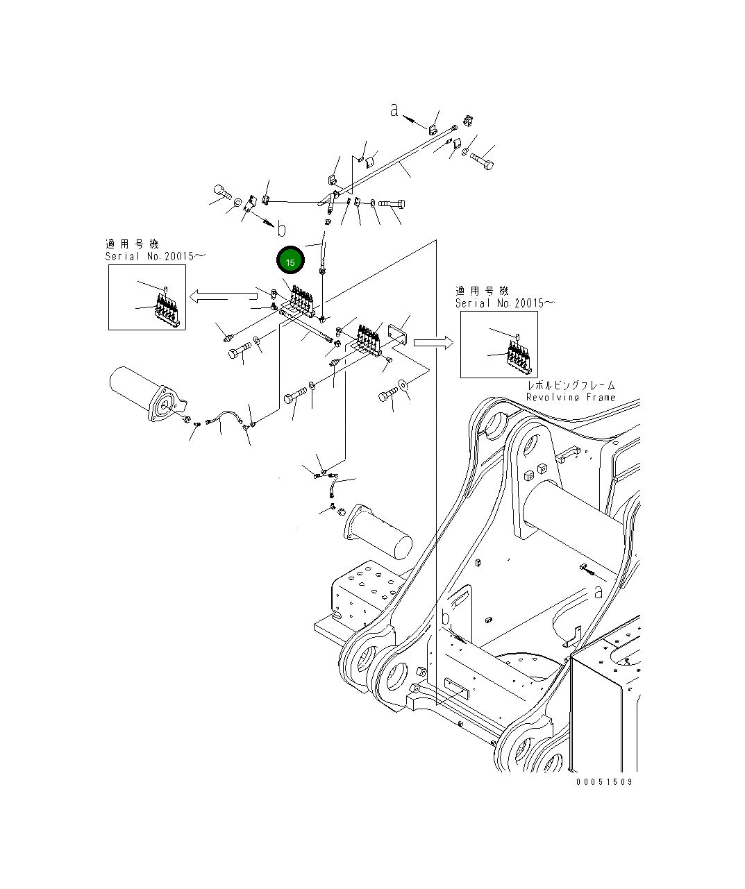 Шланг 07631-004A3 Komatsu