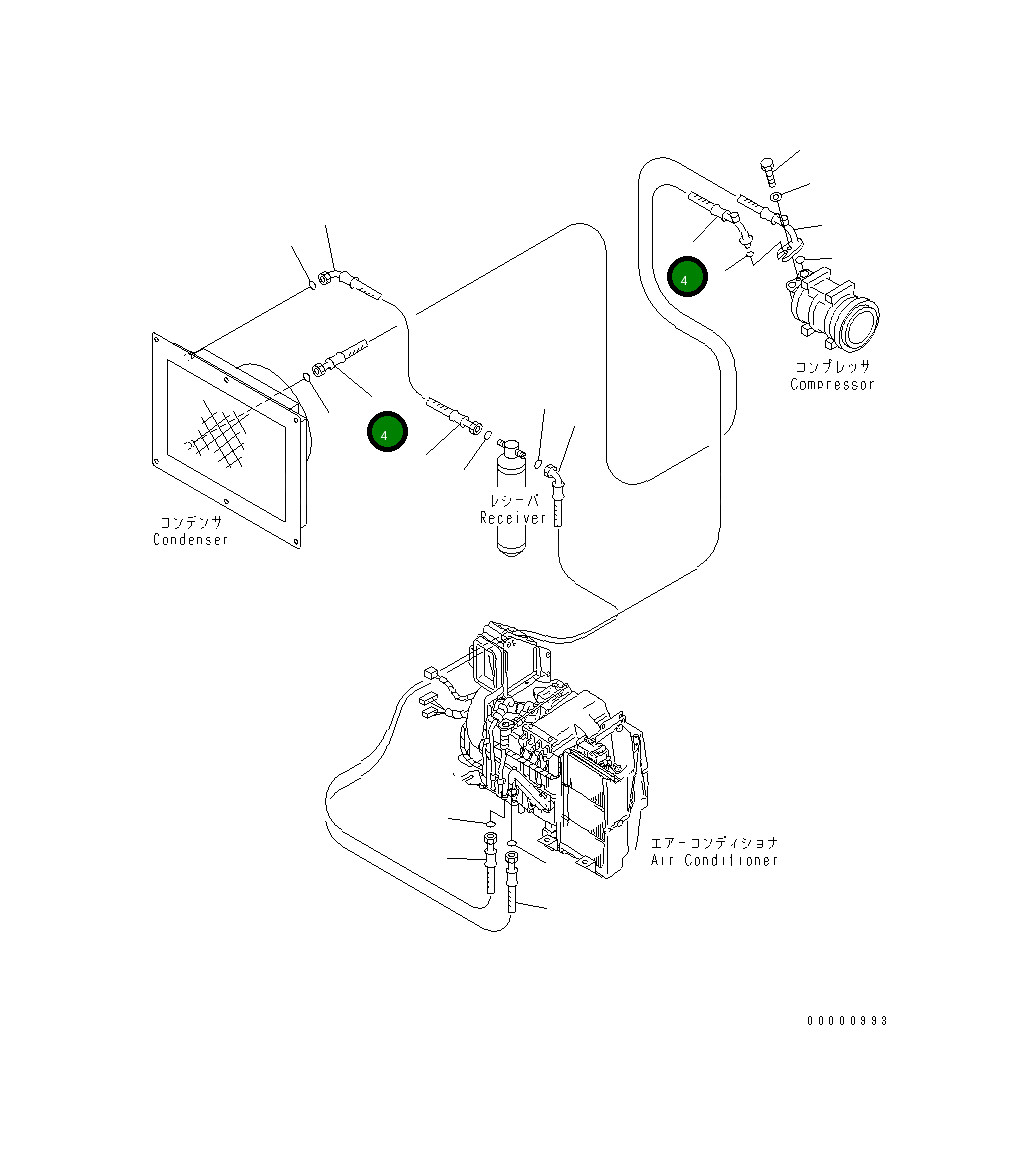 Шланг 203-979-5631 Komatsu